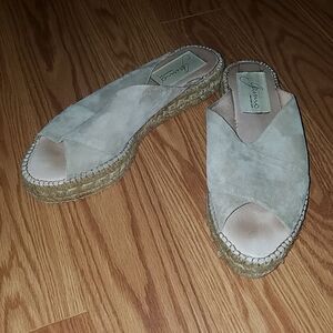 Gaimo Rolling Espadrilles mules  made in Spain Sz 9.5